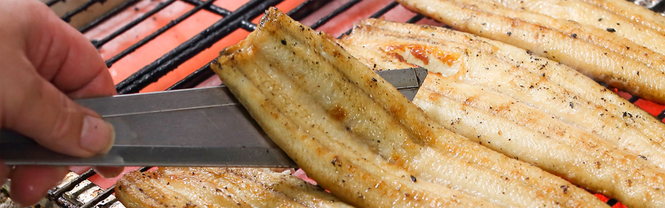 白焼セット（たれ付き） 大・2本 | うなぎの井口